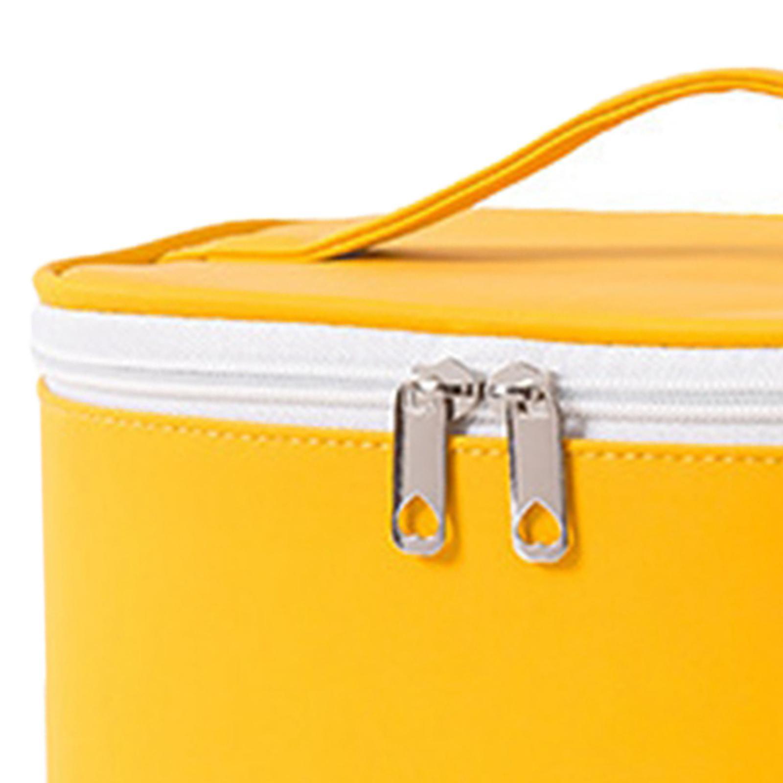 Makeup Bag, Multifunctional Portable Waterproof Cosmetic Bag for Travel Makeup Brushes