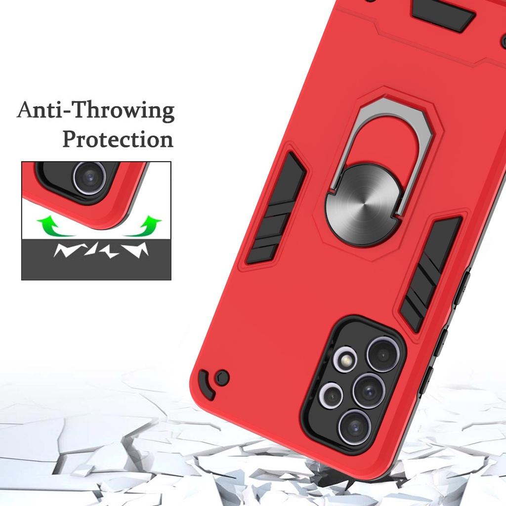 Ốp điện thoại có nhẫn gài Cho SAMSUNG GALAXY A03S A02S A12 A32 4G 5G A82 5G A02-M02 A52 A72 5G 4G