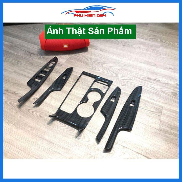 Ốp nội thất Tucson 2016-2017-2018-2019-2020-2021 Nhựa ABS vân đá bảo vệ chống trầy xước và làm đẹp xe