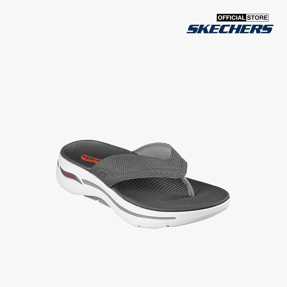 SKECHERS - Dép nam quai kẹp GO WALK Arch Fit 229057