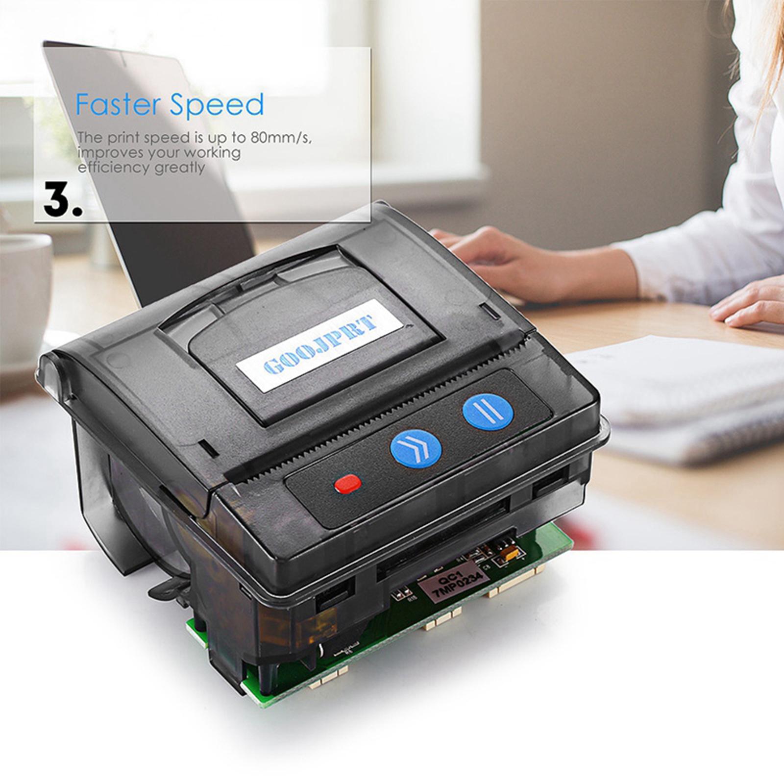 Embedded 58mm Thermal Printer Mini Printing Module Support USB RS232 40ppm