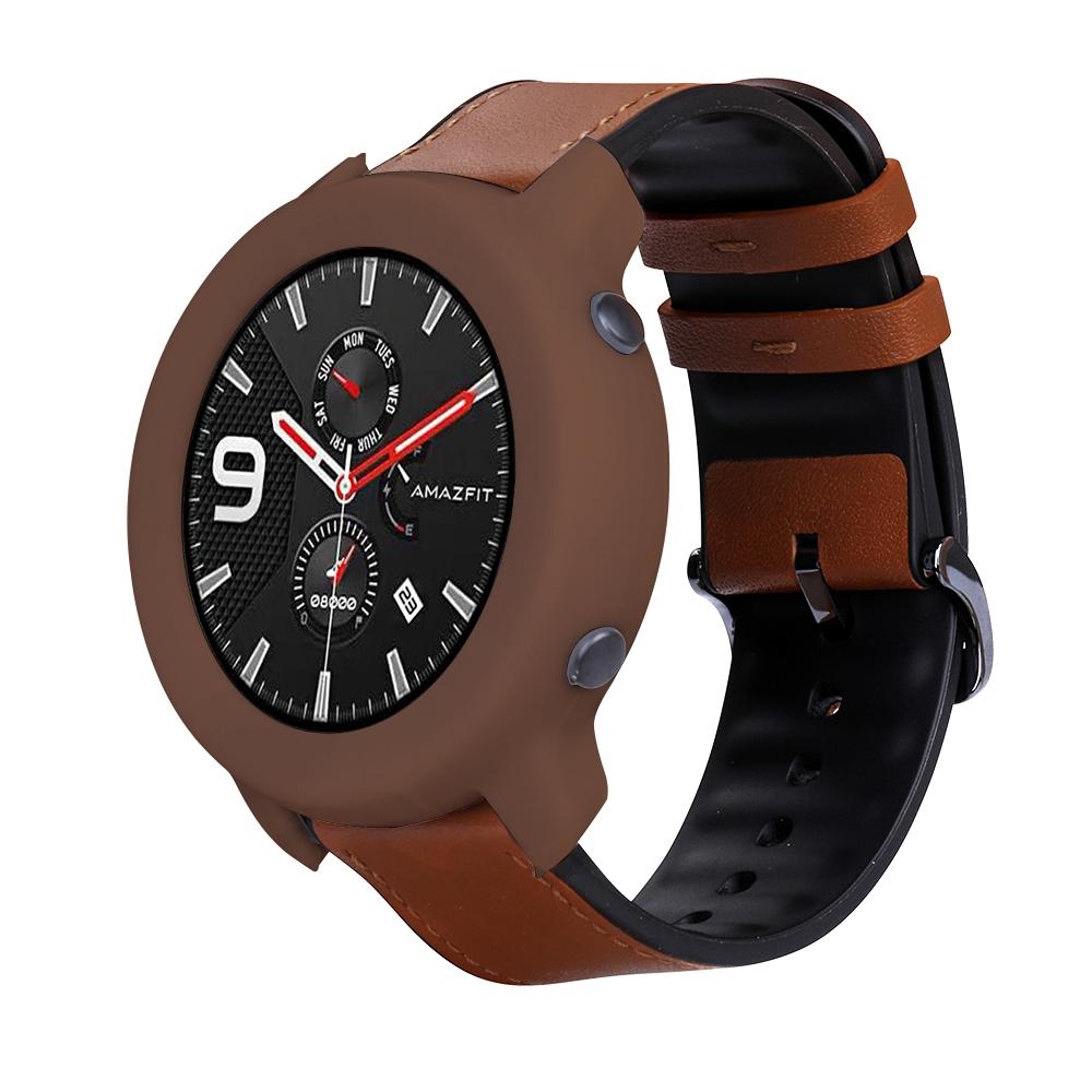 Ốp silicon bảo vệ toàn diện cho mặt đồng hồ Huami Amazfit GTR 47mm