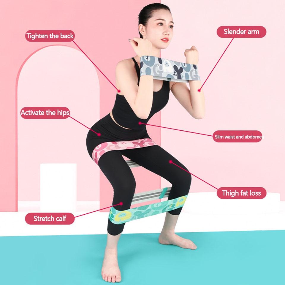 Dây đai kháng lực co giãn tốt trọng lượng nhẹ di động tiện dụng