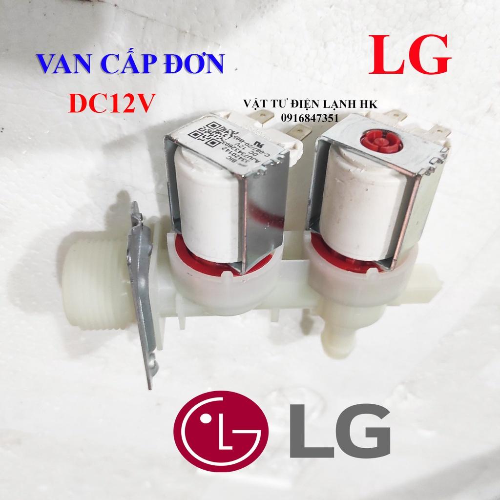 Van cấp nước MG 12 VDC một cổng - ba cổng máy giặt LG 3 cửa - Valve DC 12V