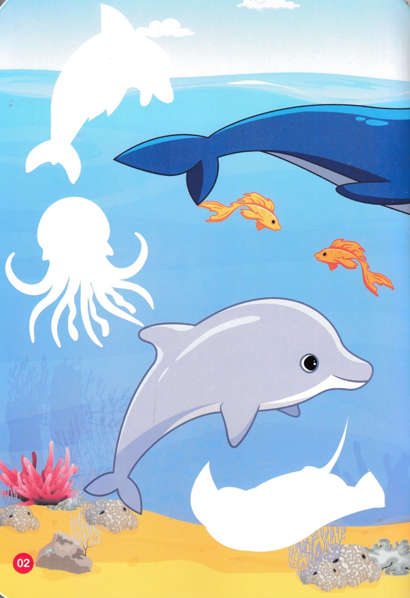 Sticker Dán Hình Thông Minh - Đại Dương Huyền Bí _VT