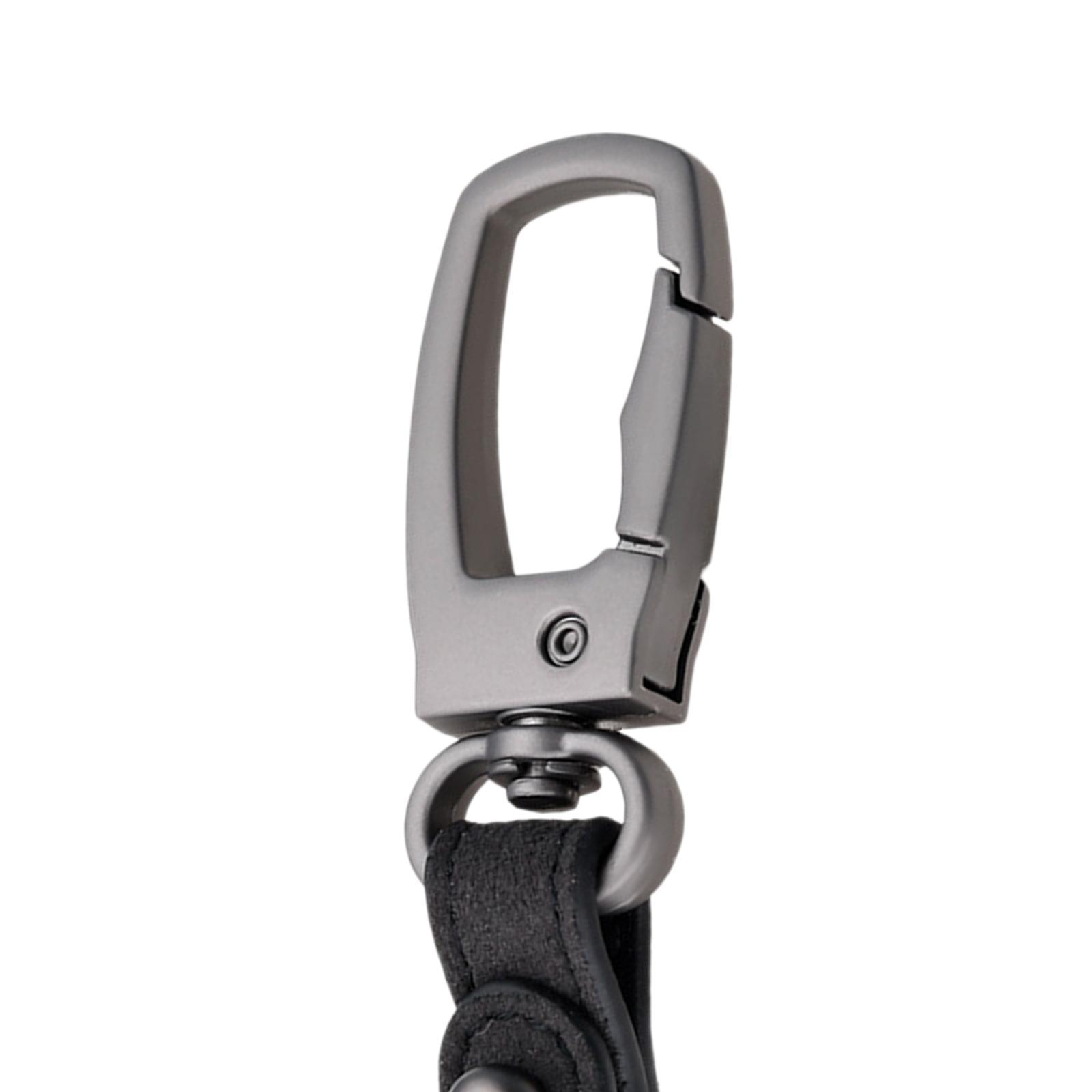 2xHeavy Duty Car Keychain Clip for Colleagues Friends Valentine'S Day Gifts Black