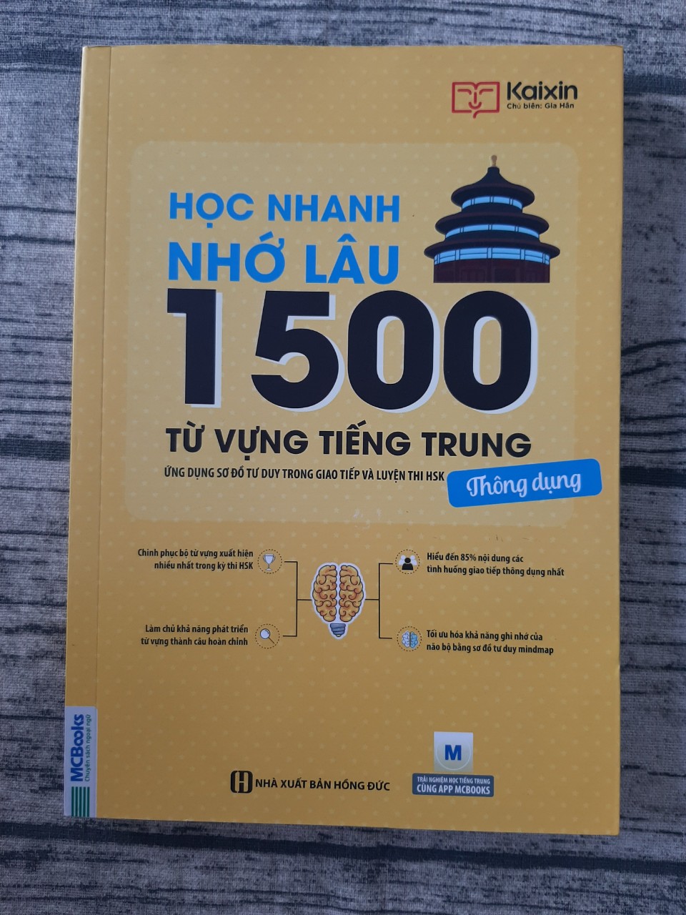 Học Nhanh Nhớ Lâu 1500 Từ Vựng Tiếng Trung Thông Dụng