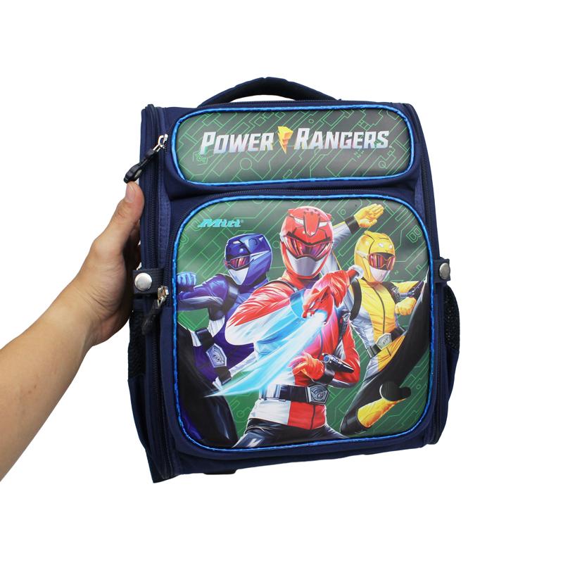 Cặp Chống Gù Học Sinh Nam - Siêu Nhân Power Rangers - Size 36 - Miti C11073_36_SN3_NAV_GRE - Xanh Dương