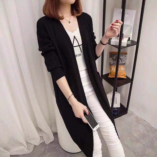Khoác len dáng dài hàng nhập