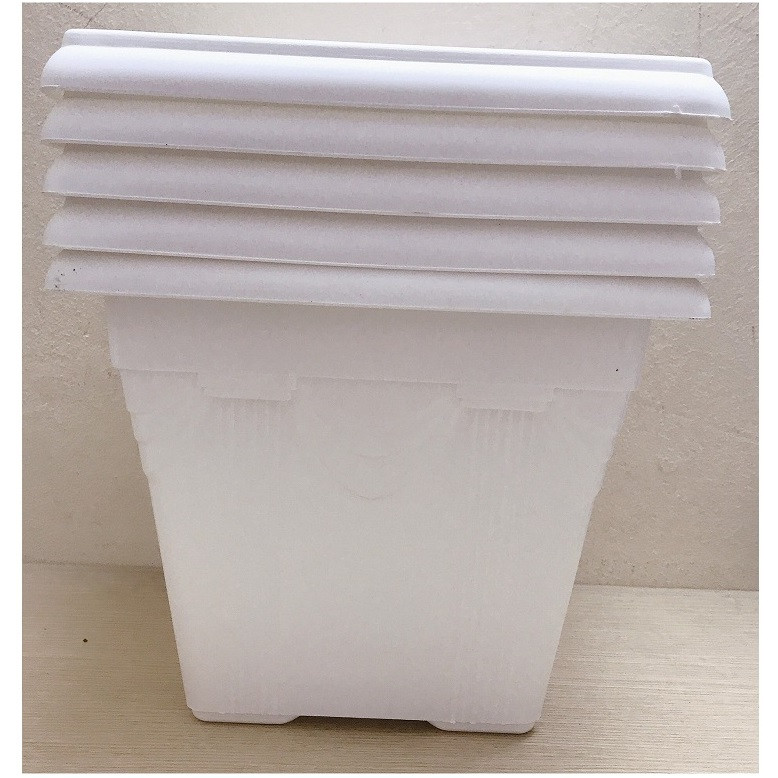 5 Chậu Nhựa Trồng Hoa, Cây Cảnh Bình Thuận V30x30x26