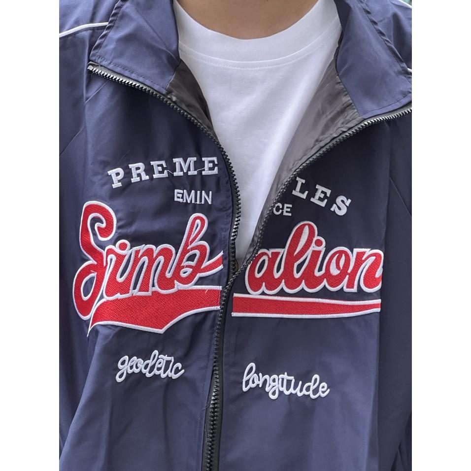 Áo khoác SIMBALION jacket dù 2 lớp unisex nam nữ _Unisex