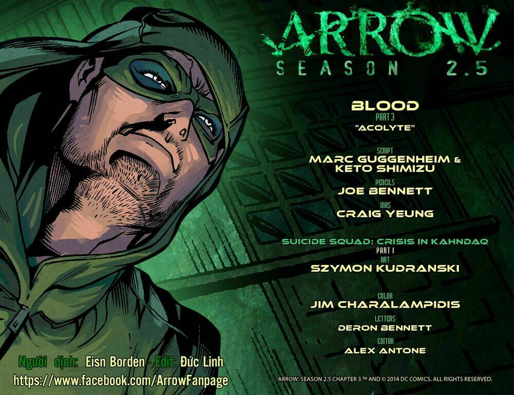 arrow: season 2.5 chapter 3 1