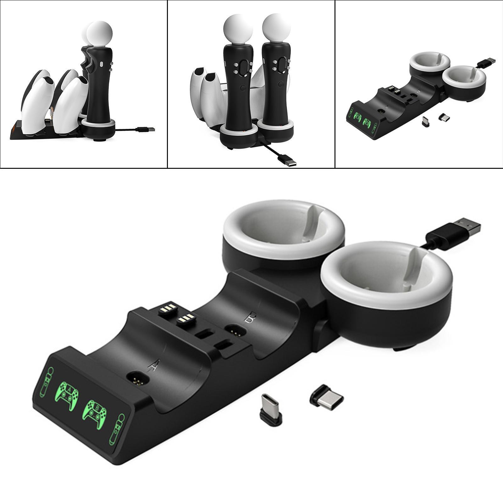 4in1 Charging Dock Charger Stand Station for PS5/PS Move Motion Games Accessories high reliability and high performance