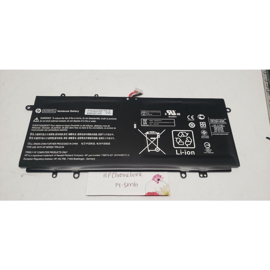 Pin Laptop HP 14-Q000 A2304XL Chromebook 14 G1 14-SMB TPN-Q134 HSTNN-LB5R 738075-421 738392-005 A2304051XL