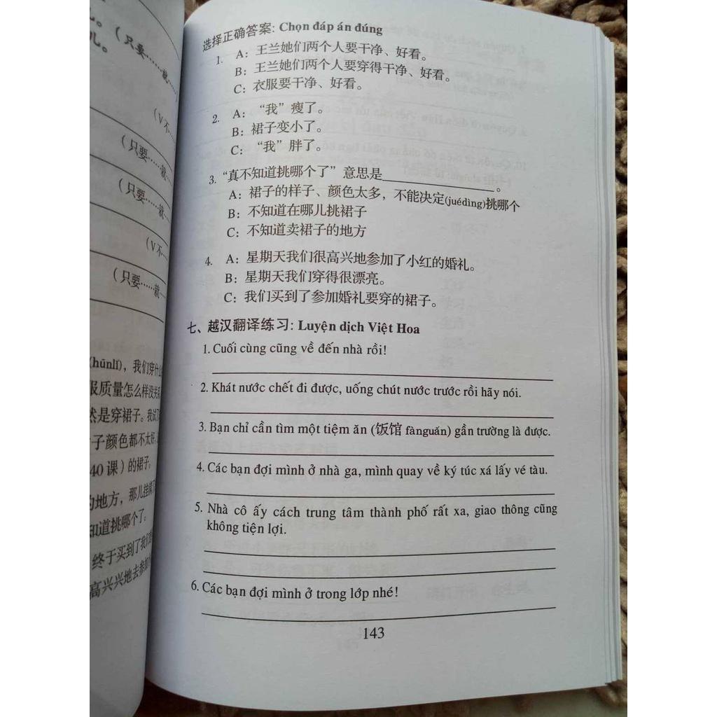 Sách - Combo: 301 Câu Đàm Thoại Tiếng Hoa +Bài tập 301 câu đàm thoại phần căn bản (BẢN MỚI NHẤT - KHỔ LỚN) + DVD tài liệu