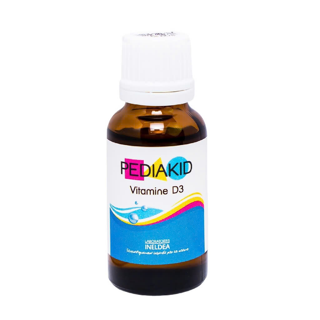 Siro Pediakid Vitamin D3 bổ sung vitamin D3 thuần cho trẻ sơ sinh 20ml