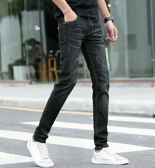 Quần jeans Nam Titishop QJ277 Wax Co giãn