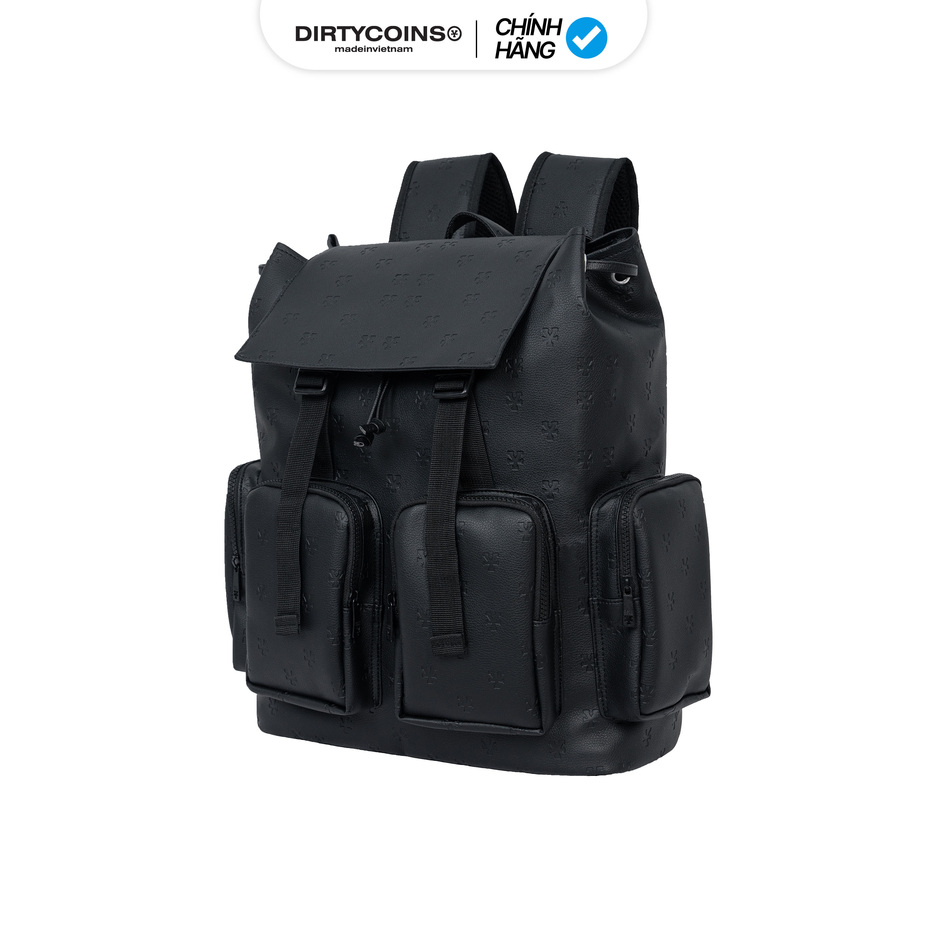 Balo Y Pattern Signature Backpack