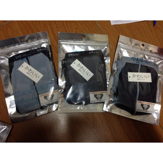 Quần sịp chéo nam Nhật loại 1 túi zip bạc/ chất cực đẹp