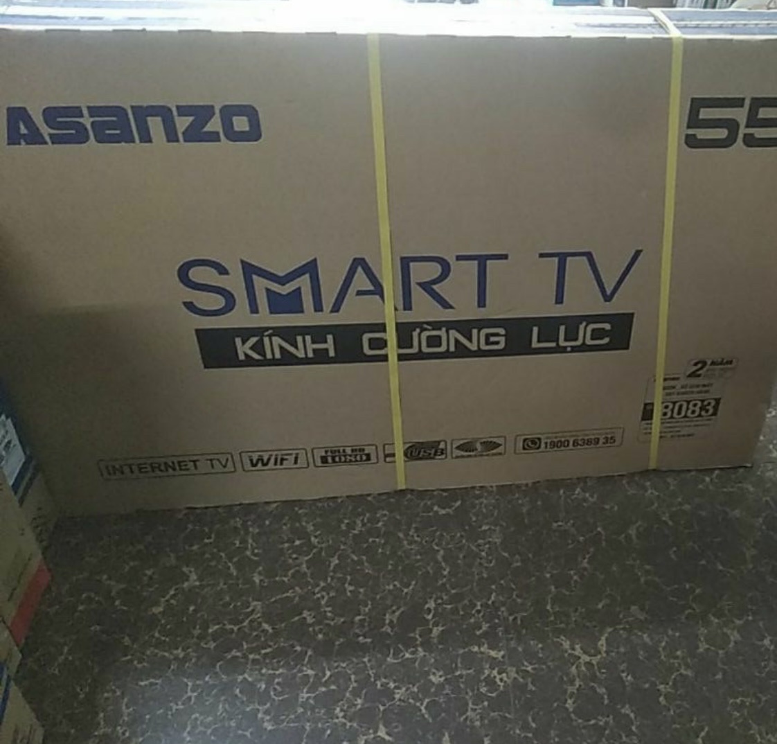 Smart ti vi Asanzo 55 AG800K- màn hình cường lực- hàng chính hãng