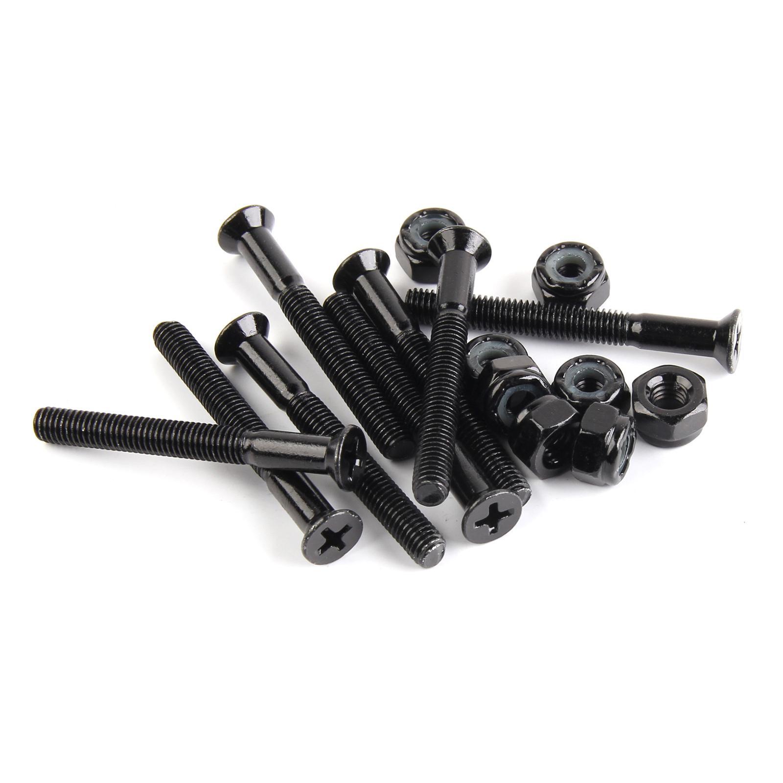 8Pcs Skateboard Truck Screws Replacement Mounting Bolts Hardware