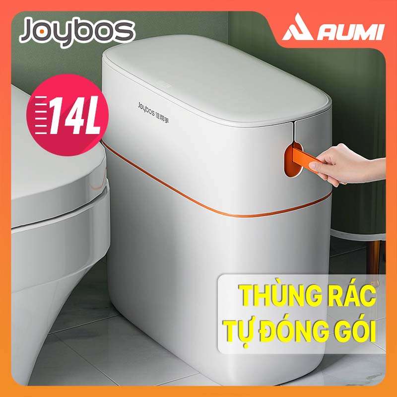 Thùng rác tự đóng gói Joybos CF2Y1 14L - Hàng nhập khẩu