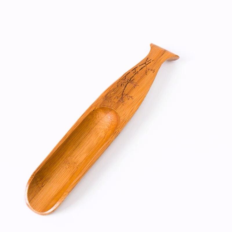 Thìa gỗ pha trà đạo