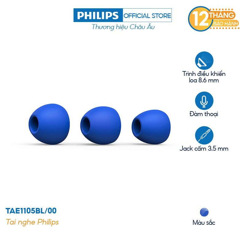 Tai nghe Philips TAE1105PK/00 Màu hồng - Hàng nhập khẩu