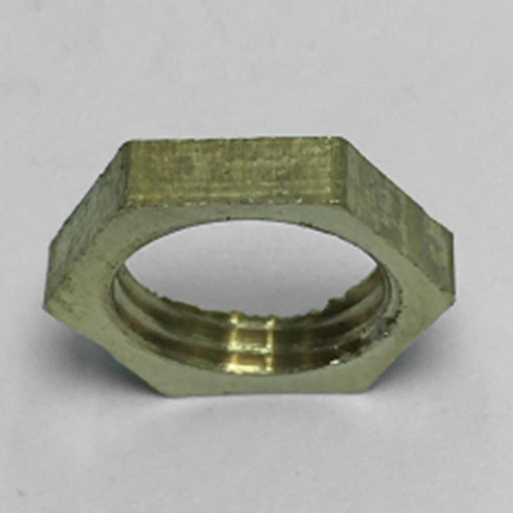 Nut Lock Screw Nut Brass Hexagonal Brass Shaped Round Nut Accessory