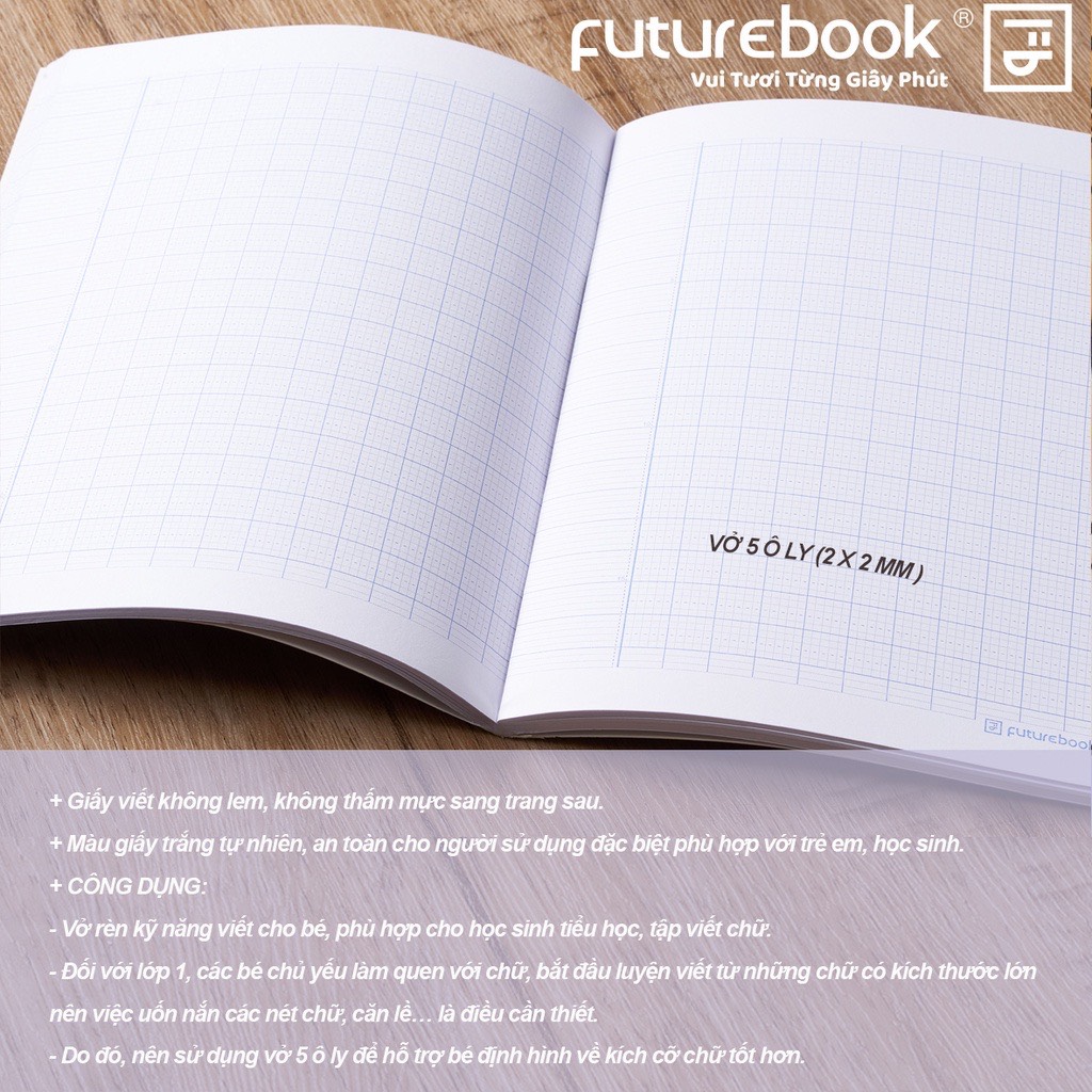 FUTUREBOOK–Tập Học Sinh Hello Teen 5 Ô Ly_96 Trang–Định Lượng 80Gsm. Mã Sản Phẩm DK-HS9825 (Giao Ngẫu Nhiên)