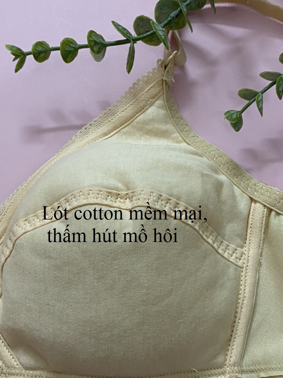 Áo lót nữ mỏng, không đệm mút, không gọng Vicci AV.03 mềm mại, thoáng mát tạo cảm giác dễ chịu, thoải mái tuyệt đối