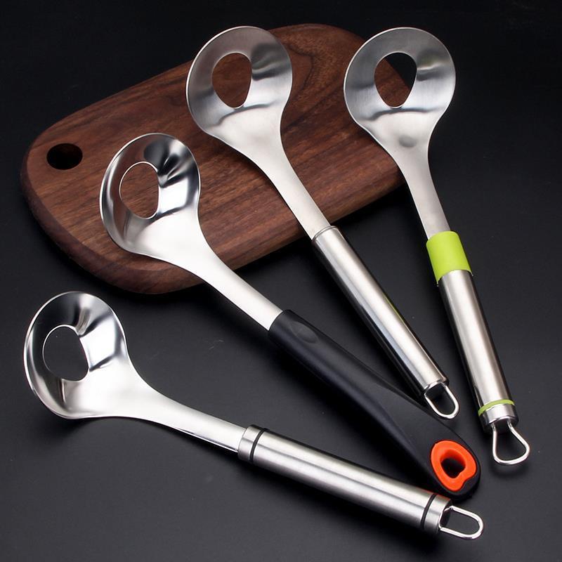 Thìa inox cán dài Dụng cụ viên thịt Thìa làm thịt viên nhanh bằng inox