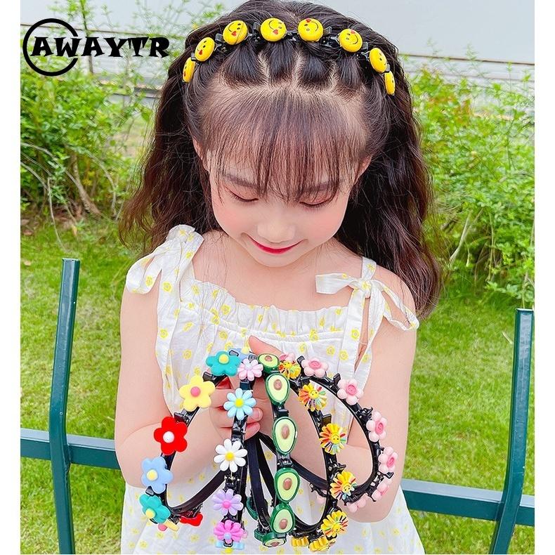 Băng đô họa tiết hoạt hình phong cách Hàn Quốc dễ thương cho bé gái