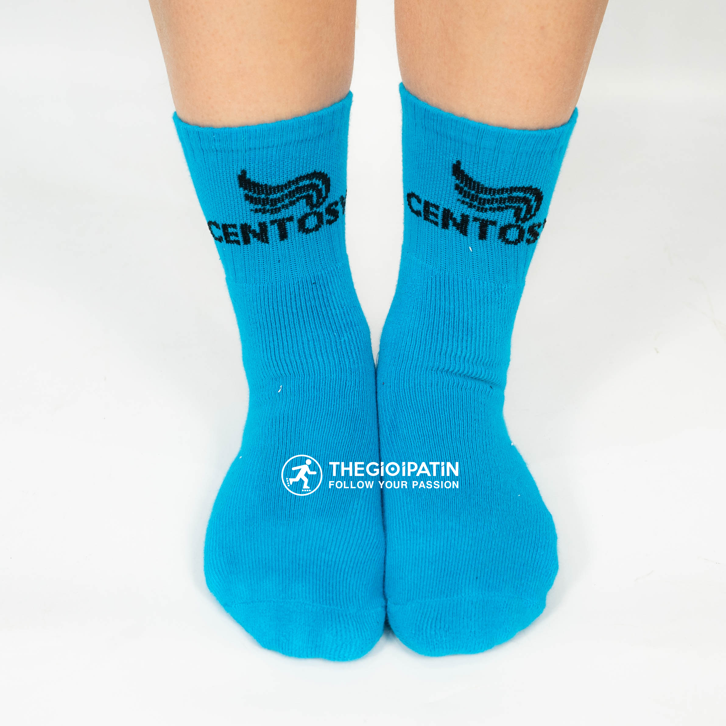 Tất Cổ Cao Centosy Cho Bé/Người Lớn Trượt Patin, Trượt Ván, Chơi Thể Thao Chuyên Dụng, Chất Liệu Dày Dặn Ôm Chân