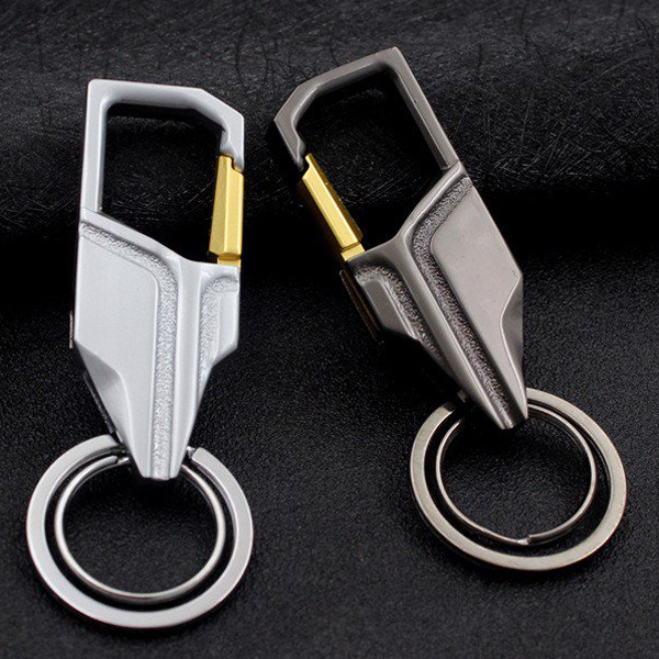 Bộ 2 Móc Khóa CM22 Móc Khóa Ô Tô Xe Máy Gài Thắt Lưng Cao Cấp