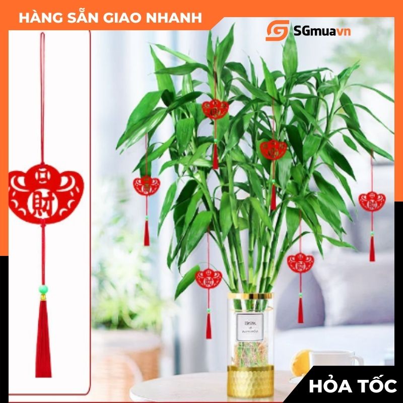 Set 6 Dây treo Tài Lộc May Mắn Trang trí Tết Năm Mới