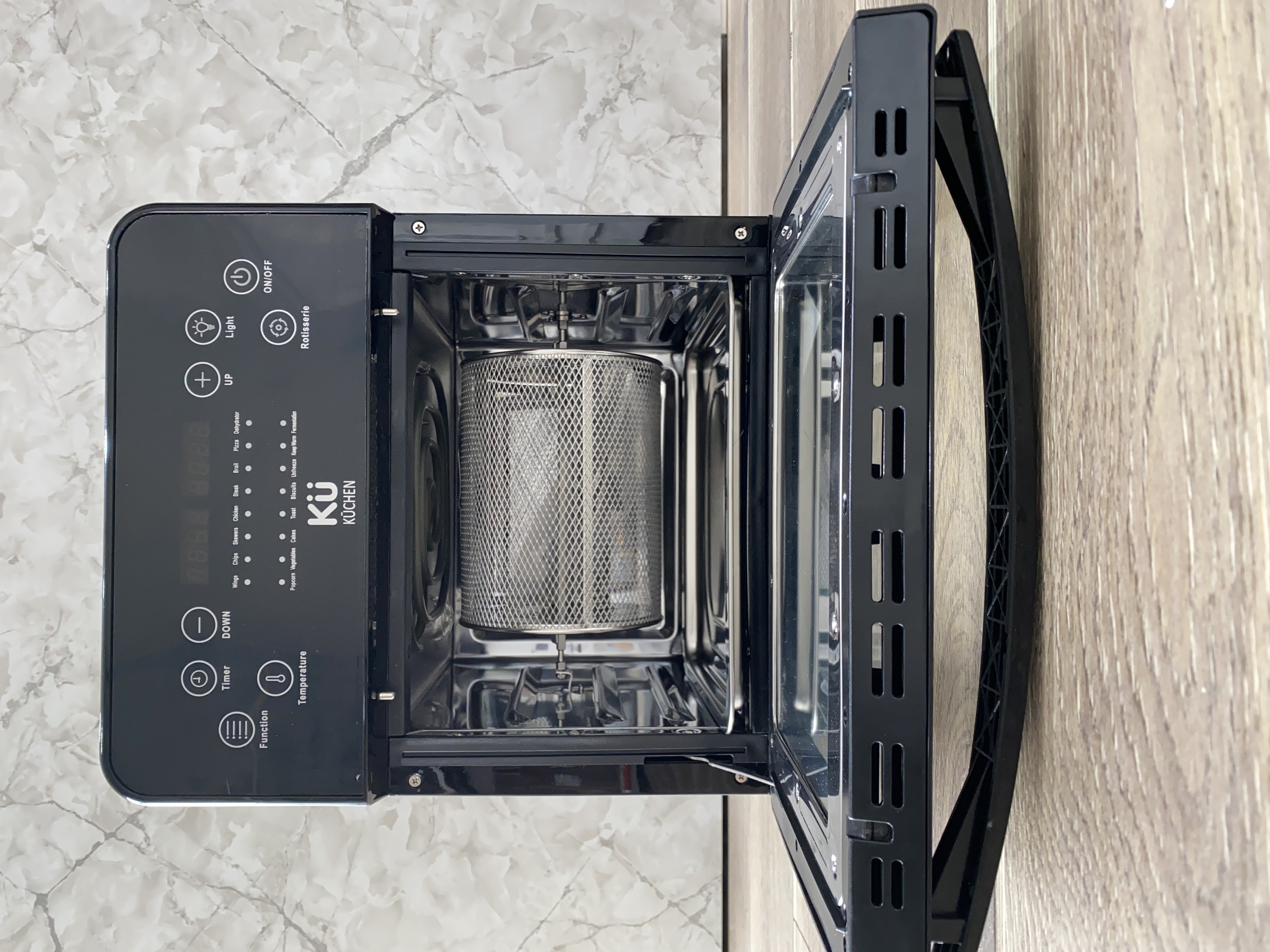 Nồi Chiên Không Dầu Bằng Thép Không Gỉ - KUCHEN ĐỨC - KU PCS6218 - 15 Lít - Hàng chính hãng