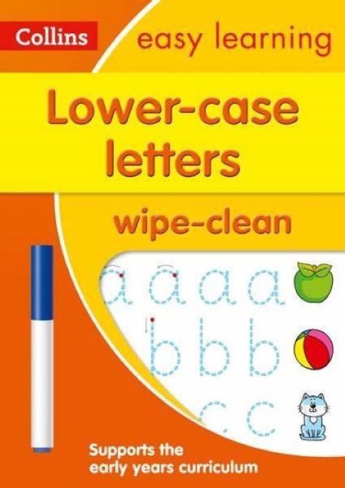 Wipe Clean - Lower Case Letters Ages 3-5