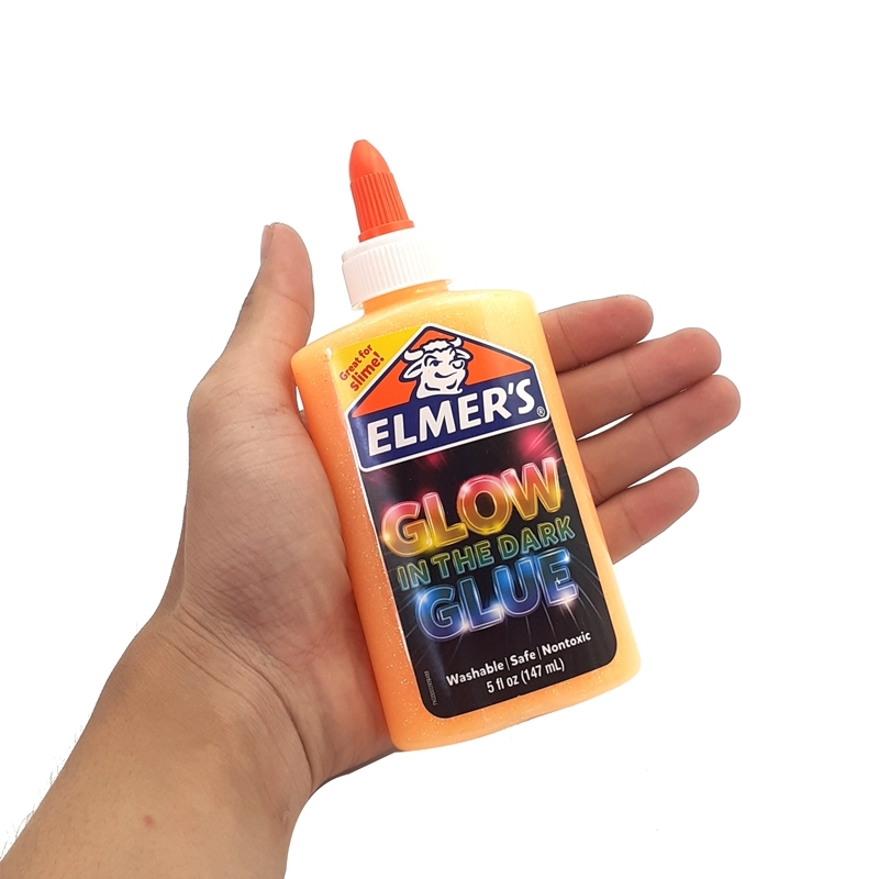 Keo Dán Kim Tuyến Elmer's 147ml - Màu Cam