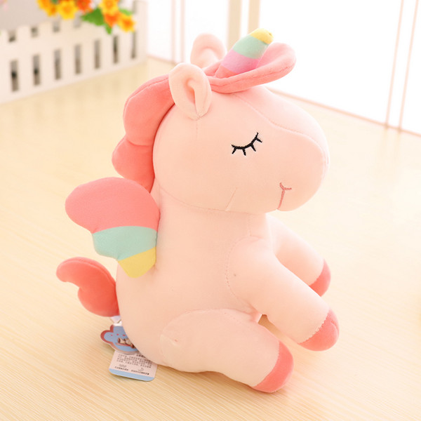 Gấu bông ngựa một sừng Unicorn 40cm TNB215 - Màu hồng