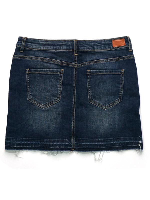 Chân Váy Jeans Soccx Destroyed Effects Jenasrock Skirt  - SIZE S