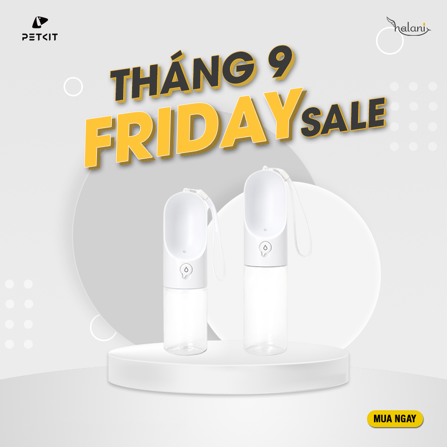 BÌNH NƯỚC DI ĐỘNG CHO THÚ CƯNG
