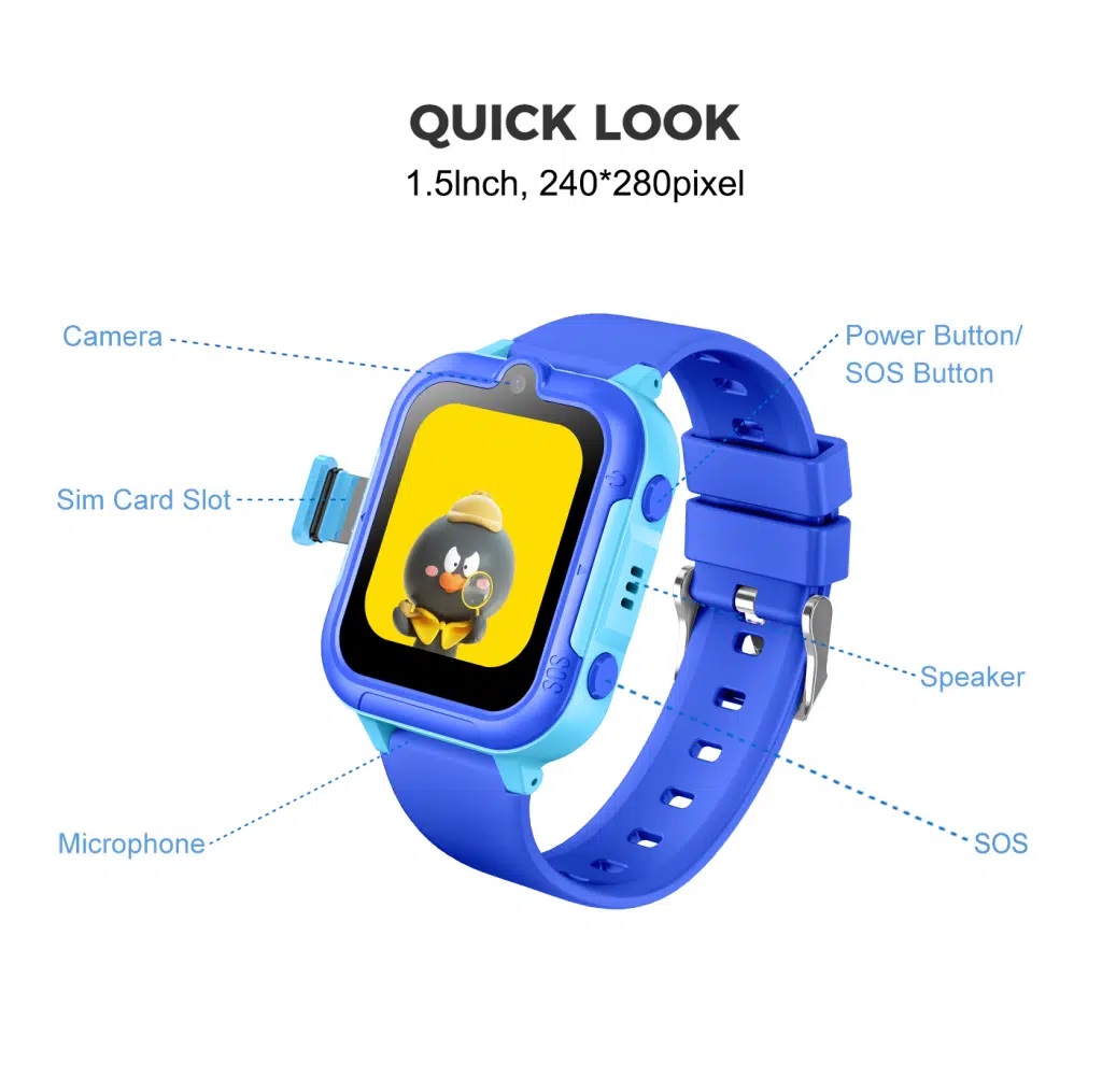 Đồng hồ định vị trẻ em_Chính Hãng ODY