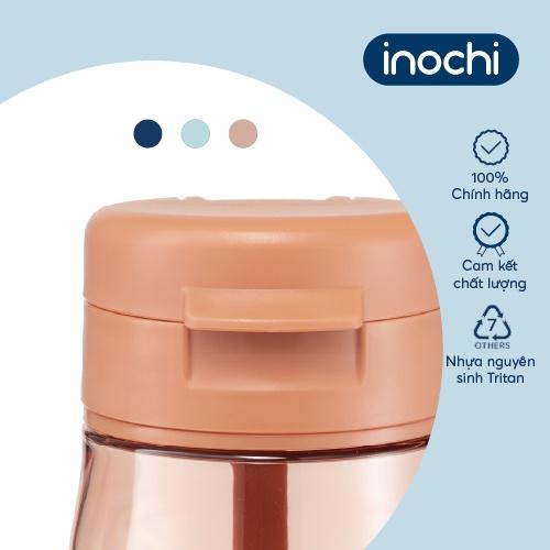 Bình nước Inochi - Kita Fami 500ml màu Xanh chàm