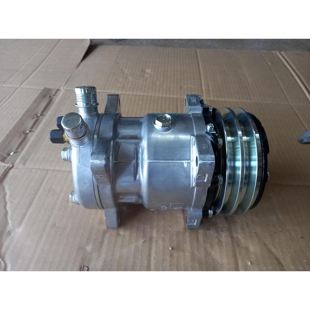 Lốc điều hòa Sanden 508 2A 12V/24V hàng xịn Sanden Singapore