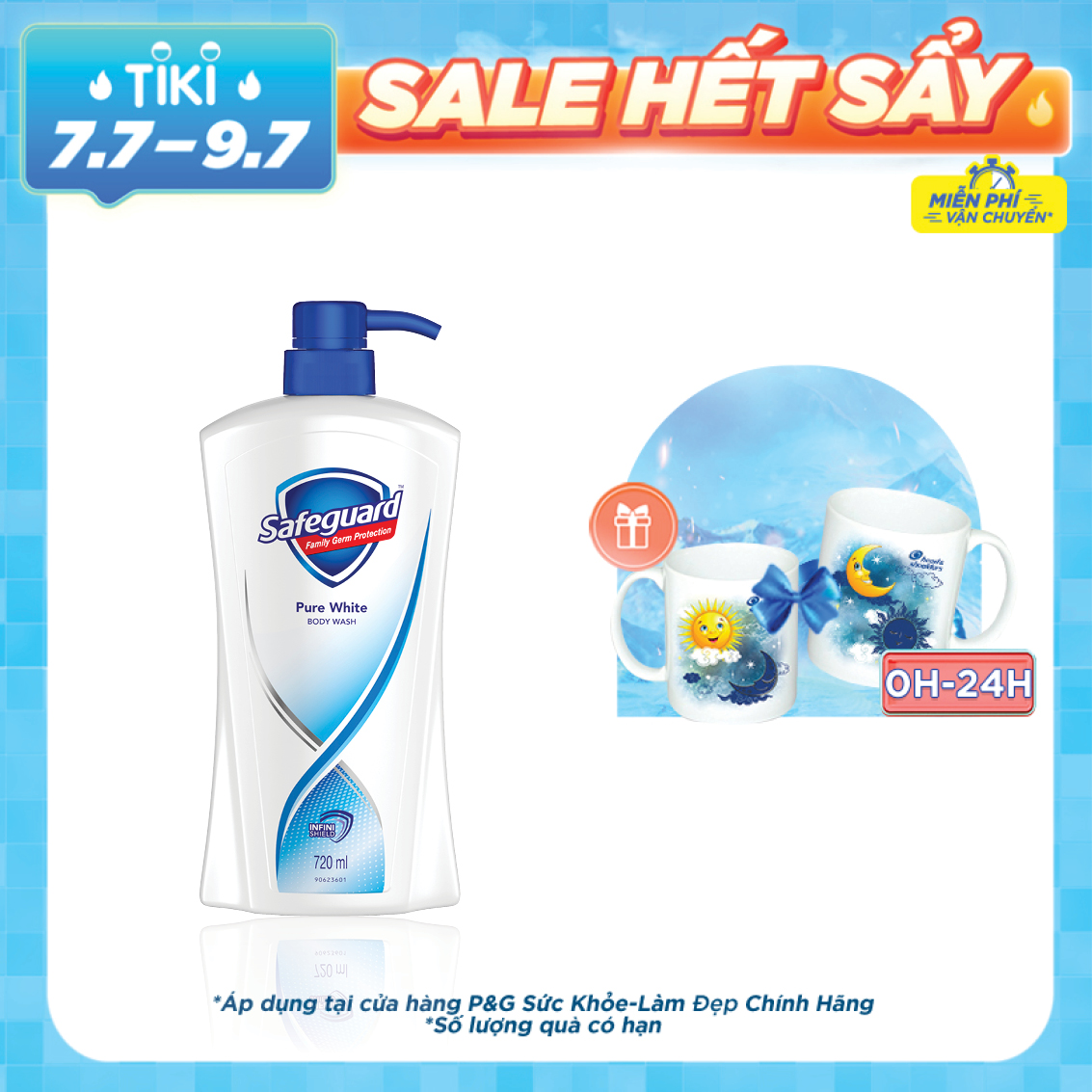 Sữa Tắm Safeguard 720ml