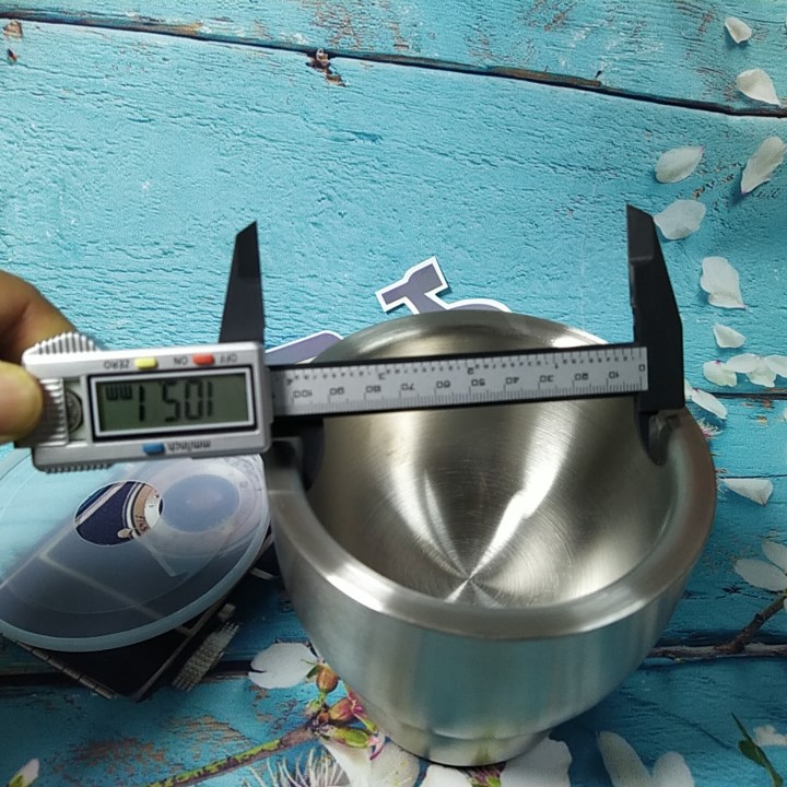 Bộ CỐI CHÀY INOX SUS 304 BẦU có NẮP. Dụng cụ nhà bếp Chày giã nghiền thực phẩm tỏi tiêu ĐA NĂNG Chày cối là dụng cụ thiết yếu mọi gia đình và Nhà hàng
