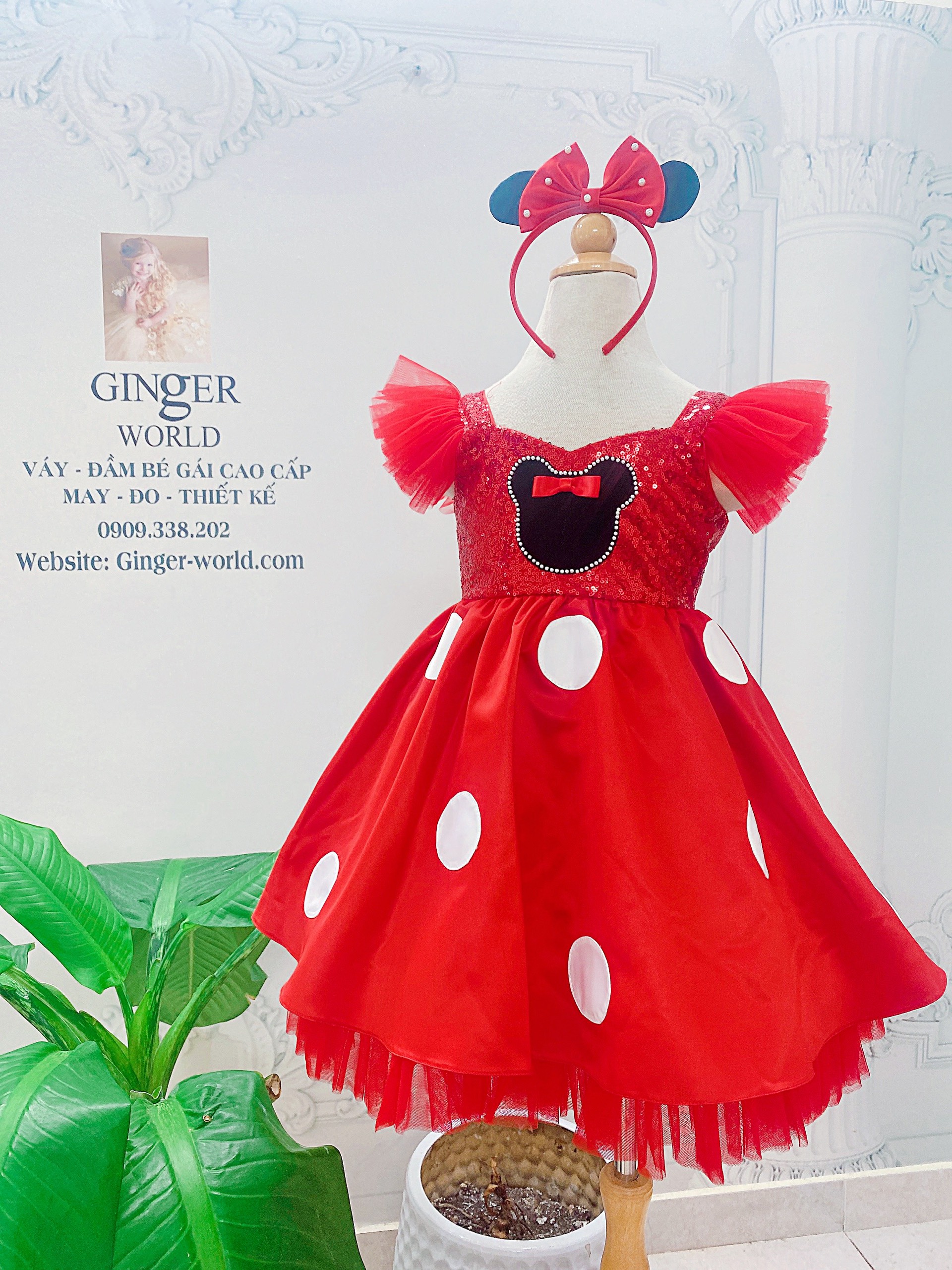 ĐẦM MINIE MOUSE HQ1073