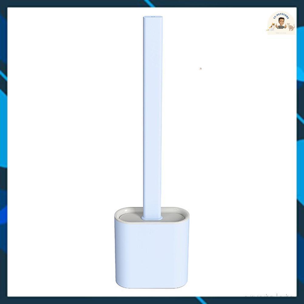 Chổi Cọ Nhà Vệ Sinh, Cây Cọ Toilet Bồn Cầu Bằng SiliCon Có Giá Đựng Dán Tường