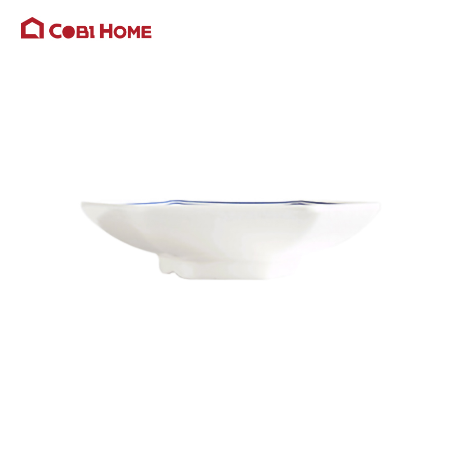 Dĩa lục giác tạo kiểu bằng melamine cao cấp sang trọng